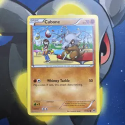 Cubone 77/162 XY - BREAKthrough Common Normal Pokemon TCG LP - Image 1