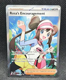 Rosa's Encouragement 114/088 Ultra Rare Holo Perfect Order - NM - Image 1