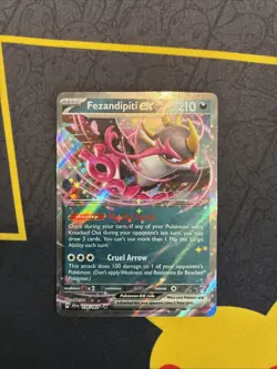 Fezandipiti EX 38/64 - Double Rare - NM - Shrouded Fable - Pokemon TCG - Image 1