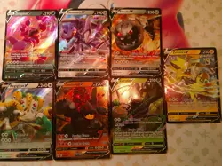 Pokemon TCG Pokemon V Card Lot Genesect Steelix Regigigas Coalossal Zarude - Image 1