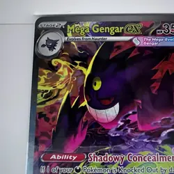 POKEMON TCG Mega Gengar EX Special Illustration Rare Ascended Heroes 284/217 NM! - Image 3