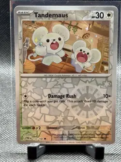 Tandemaus Reverse Holo - 153/182 - Paradox Rift Pokemon 2023 - Image 1