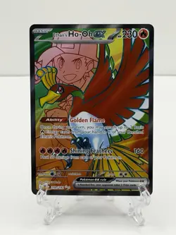 🔥Pokemon TCG-Ethan's Ho-Oh ex-209/182-Sv10: Destined Rivals-Holo-M/NM!🔥 - Image 1