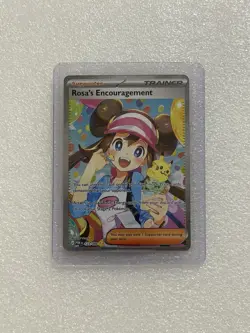 Pokemon - Rosa's Encouragement 123/088 Special Illust Rare Perfect Order SIR NM - Image 1