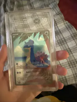 Misty’s Lapras 2025 Pokemon SV Japanese Heat Wave Arena #72 TAG Gem Mint 10 - Image 1