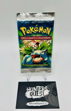 Booster Pokemon Set de Base Edition 1 FLORIZARRE - Lourd UU - Neuf - Scelle - FR - Image 1
