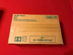 Pokemon McDonald’s 25th Anniversary Sealed Case 150 Booster Packs (2021) - Image 1