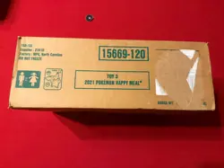 Pokemon McDonald’s 25th Anniversary Sealed Case 150 Booster Packs (2021) - Image 2