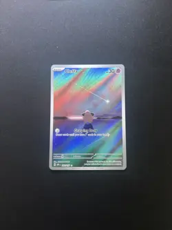 2023 Pokemon SV Obsidian Flames Cleffa Illustration Rare #202/197 - Image 1