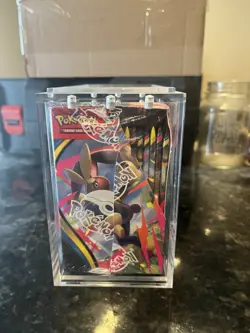 Pokemon TCG Phantasmal Flames Booster Box 36 Packs Factory Sealed + Acrylic Case - Image 3