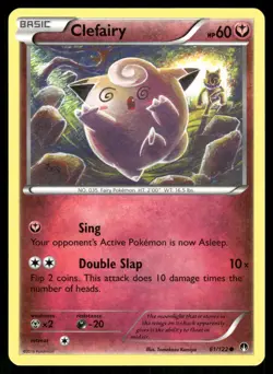 Clefairy 81/122 Common BREAKpoint Pokemon Near Mint - Image 1