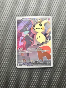 Pokemon TCG Team Rocket's Mimikyu 238/217 Me: Ascended Heroes Holo Near Mint - Image 1