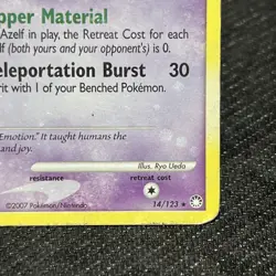 Mesprit Holo Rare Mysterious Treasures 14/123 MP Pokemon TCG - Image 5