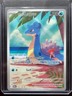 Pokemon Misty's Lapras 194/182 Sv10: Destined Rivals Holo Illustration Rare 110… - Image 1