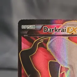 Pokemon Darkrai EX Ultra Rare Full Art Holo 118/122 Breakpoint 2016 LP - Image 2