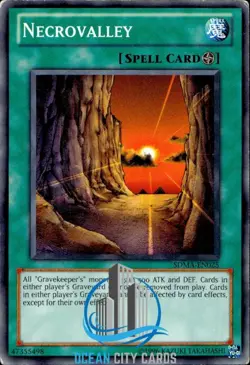 Yugioh Common Necrovalley SDMA-EN025 1st Edition - Image 1