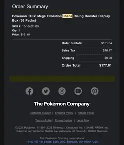 Pokemon Mega Evolution Chaos Rising booster box presale confirmed - Image 3