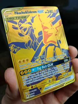 Pokemon TCG Pikachu & Zekrom GX SM248 Sun & Moon Black Star Promo NM - Image 3