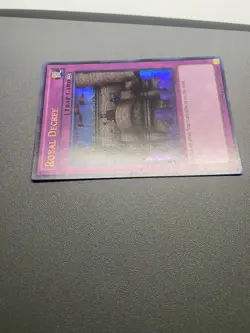 Yu-Gi-Oh! Royal Decree Ultra Rare 1st Edition LCYW-EN182 (HP) - Image 3