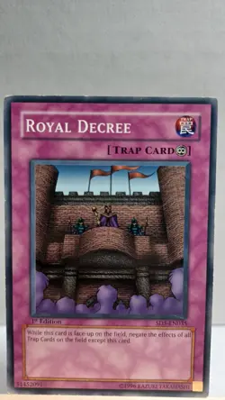 Royal Decree 1st Edition [HP] - Yu-Gi-Oh! SD5 [Common] - Image 1