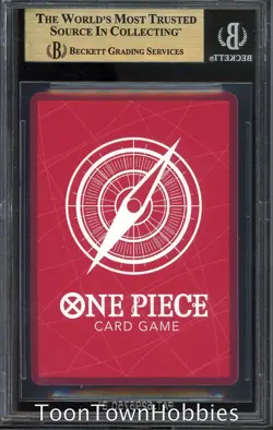 BGS 10 Pristine One Piece - Monkey D Luffy OP11-040 Alt Art English Fist Divine - Image 2