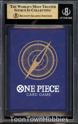 BGS 10 Pristine One Piece - Monkey D Luffy OP11-118 Alt - Fist Of Divine Speed - Image 2