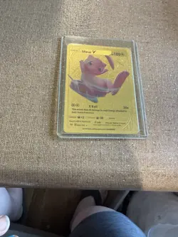 Set Of 8 Pokemon Gold Foil Fan Art Cards including Pikachu & several Charizards - Image 2