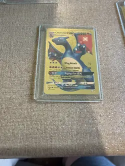 Set Of 8 Pokemon Gold Foil Fan Art Cards including Pikachu & several Charizards - Image 4