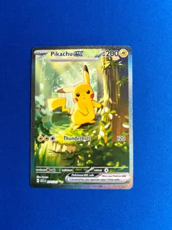 Pikachu ex - Ascended Heroes Special Illustration Rare Card 276/217 SIR NM/MINT - Image 1