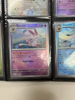Prismatic Evolutions Complete 9 Card Eeveelution Poke Ball Holo Set NM - Image 2