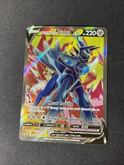 Origin Forme Dialga V SWSH255 NM Promo Full Art Pokemon Card Very Clean M/Nm - Image 1