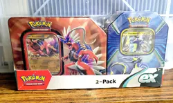 Pokemon TCG: Paldea Legends Tin Bundle-2 FOIL Promo Cards & 9 BOOSTER PACKS - Image 1