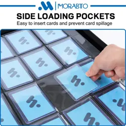 16 Pocket Binder for 640 Top Loaders, Ideal for 3 x 4 Rigid Cards - Image 3