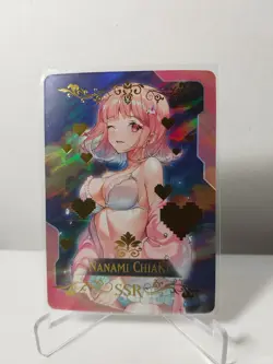 Nanami ChiaKi SSR Goddess Story Waifu Anime Trading Card - Image 1