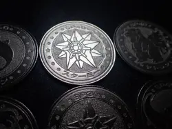 Pokemon Card Meiji Promo Battle Coin Silver x6 Slowbro Starmie Dewgong etc #6244 - Image 4