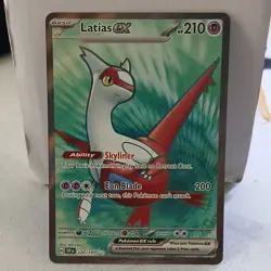 Pokemon Latias ex 220/191 Surging Sparks SV08 Ultra Rare Holo EX Card - Image 1