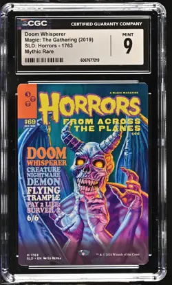 DOOM WHISPERER Secret Lair Mythic CGC 9 MTG [Nostalgium] - Image 1