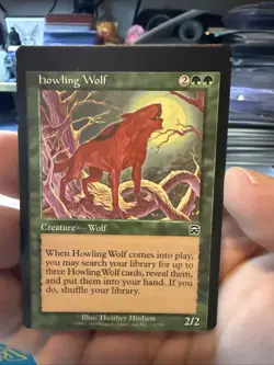 Howling Wolf Mercadian Masques Misprint - Image 1