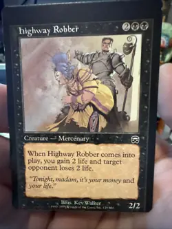 Highway Robber Mtg Misprint - Image 1