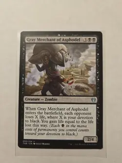 Gray Merchant of Asphodel - Theros Beyond Death - HP - Uncommon - Creature - Image 1