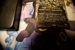 MTG x TMNT - Raphael, Ninja Destroyer (Gold Foil Kevin Eastman Signature) - Image 2