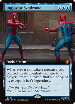 Impostor Syndrome (FOIL) x1 - MTG Marvel's Spider-Man SPM #251 - Image 1