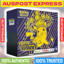 Pokemon TCG: Surging Sparks Elite Trainer Box (ETB) Damaged stock - Image 1
