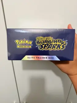 Pokemon TCG: Surging Sparks Elite Trainer Box (ETB) Damaged stock - Image 2