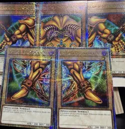 Yugioh Exodia Complete QCR Secret Rare SET 25th Anniversary Collection/ NM/MINT - Image 1