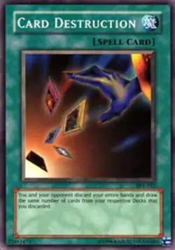 Card Destruction SYE-032 Unlimited Common Heavy Play Yu-Gi-Oh DNA GAMES - Image 1