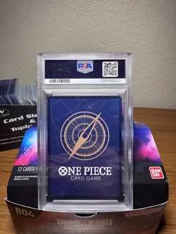 PSA 10 Monkey D. Luffy 2025 One Piece Promo #109 Illustration Box Vol.3 OP07-109 - Image 2