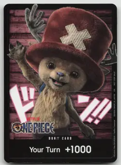 Bandai One Piece Don!! Card Tony Tony Chopper Netflix C2E2 - Image 1