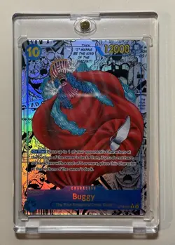 Buggy Manga English Alt Art OP09-051 Emperors in the New World NM One Piece - Image 1