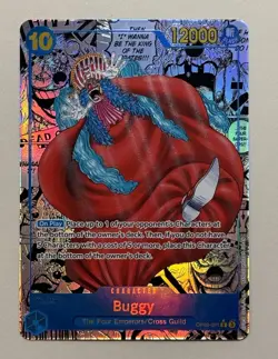 Buggy Manga English Alt Art OP09-051 Emperors in the New World NM One Piece - Image 2